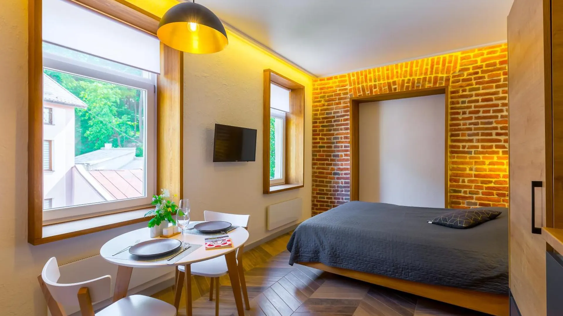 Apartamento High Castle Park View Studio Lil Leópolis Ucrania